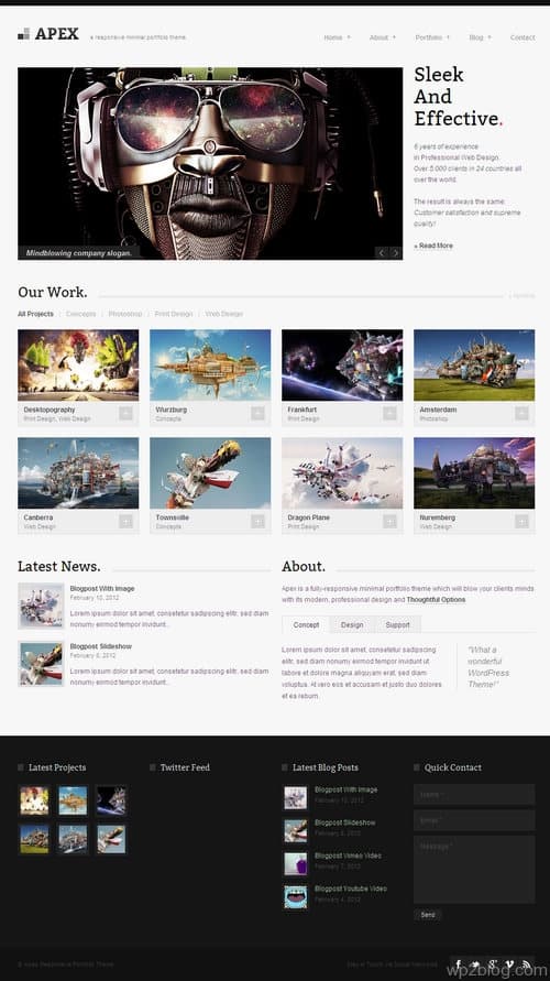 Apex WordPress Theme