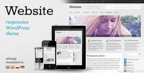 Website Responsive Layout