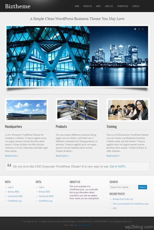 CoBusiness WordPress Theme