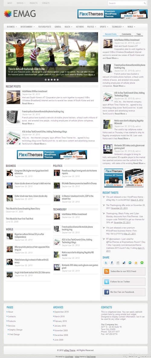 eMag WordPress Theme