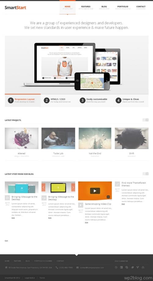 SmartStart WordPress Theme