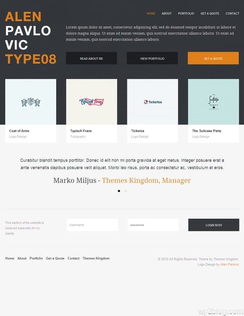 Invo WordPress Theme