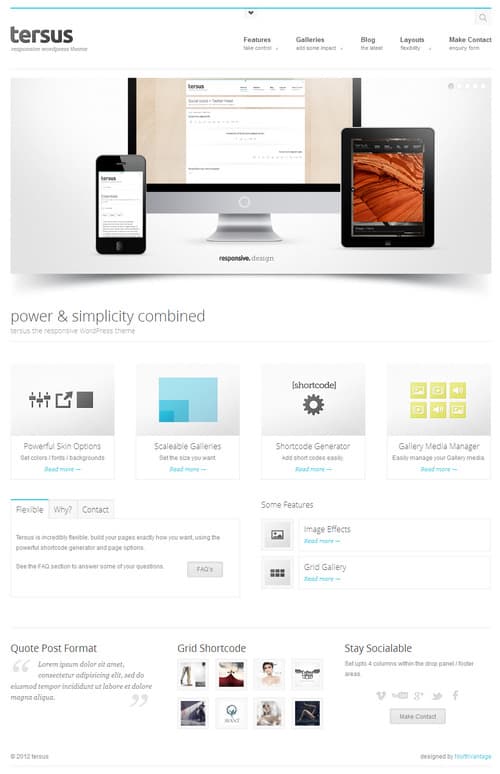 Tersus WordPress Theme