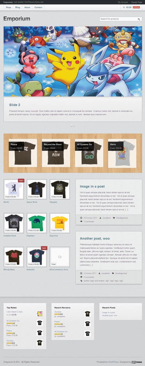 Emporium WordPress Theme