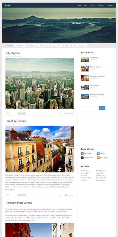 Meeta WordPress Theme