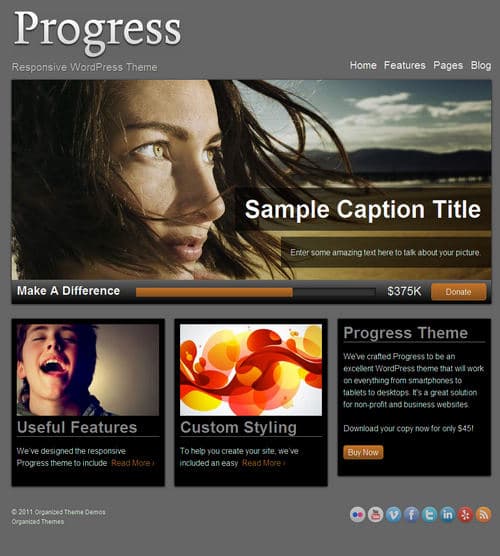 Progress WordPress Theme