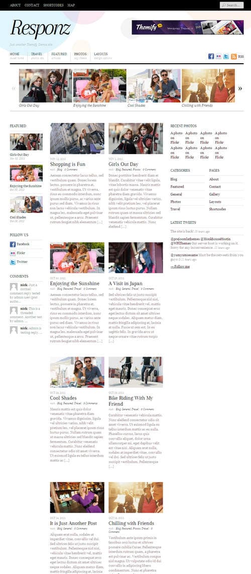 Responz WordPress Theme