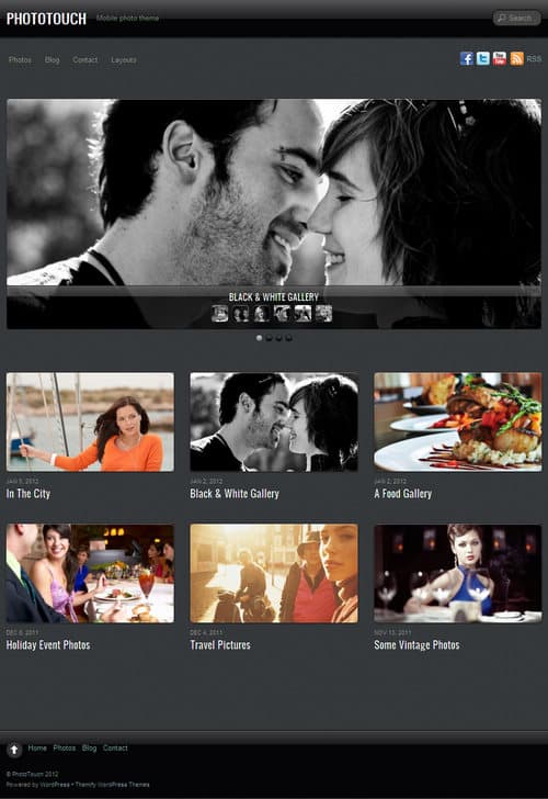 PhotoTouch WordPress Theme