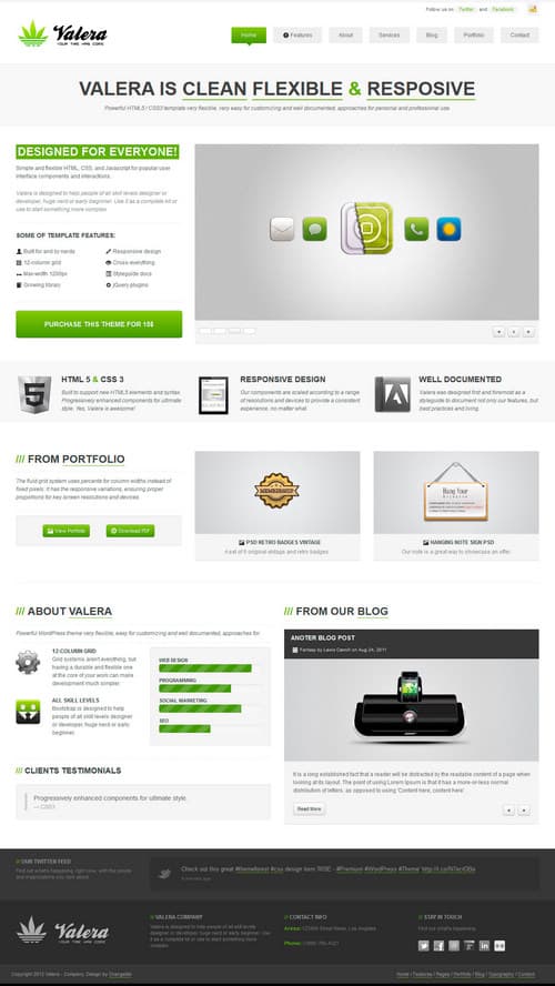 Valera WordPress Theme