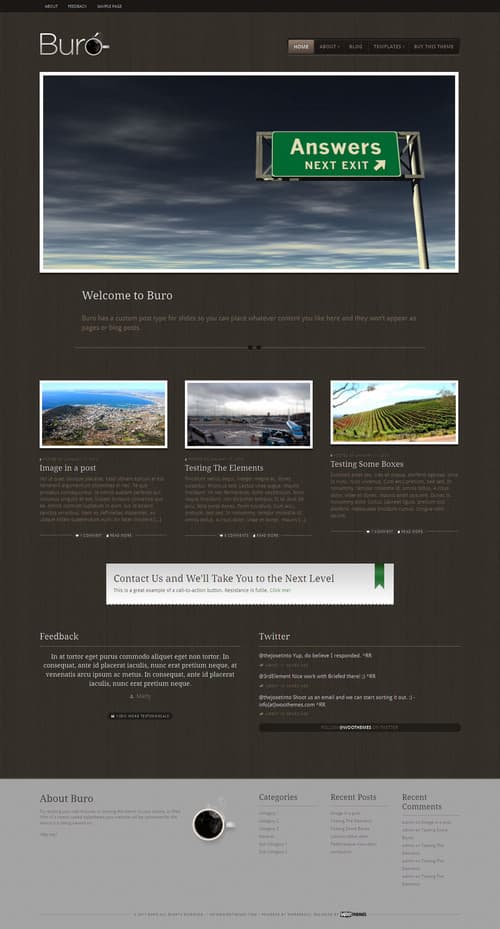 Buro WordPress Theme