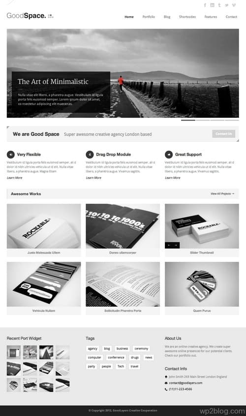 Good Space WordPress Theme