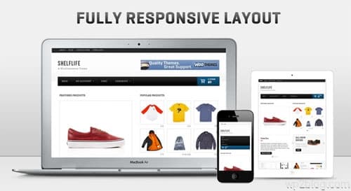 shelflife responsive layout