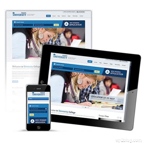 Education Academy Theme Responsive Design