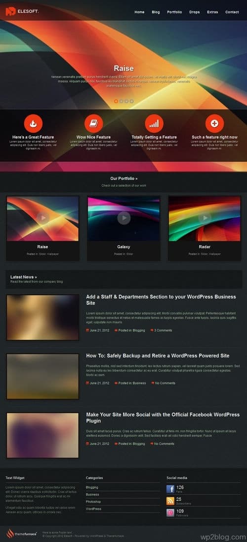 Elesoft WordPress Theme