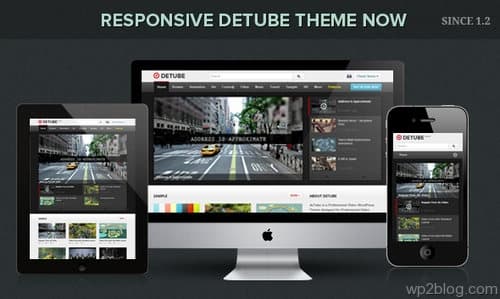 detube responsive design