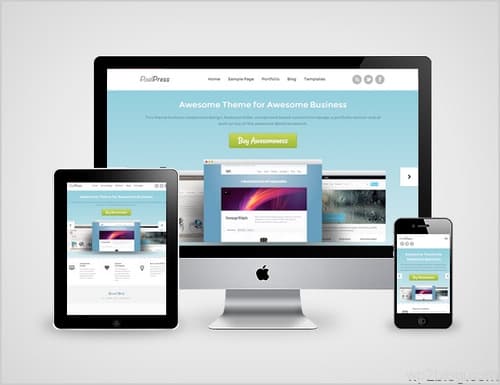 PixelPress Responsive Design