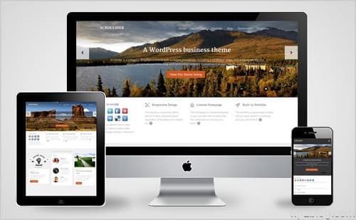 Scrollider Theme Responsive