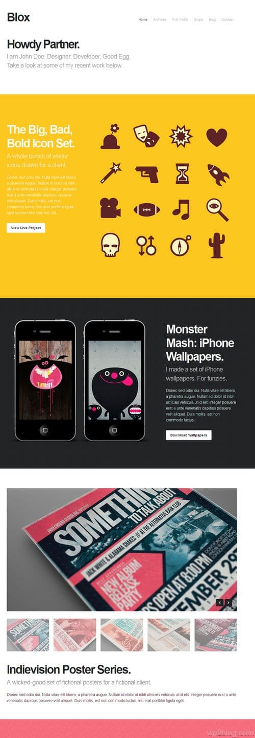 Blox WordPress Theme