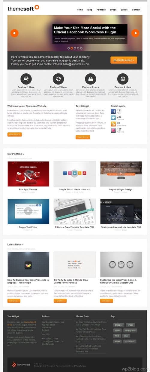 ThemeSoft WordPress Theme