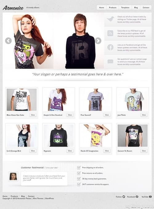 Armonico WordPress Theme