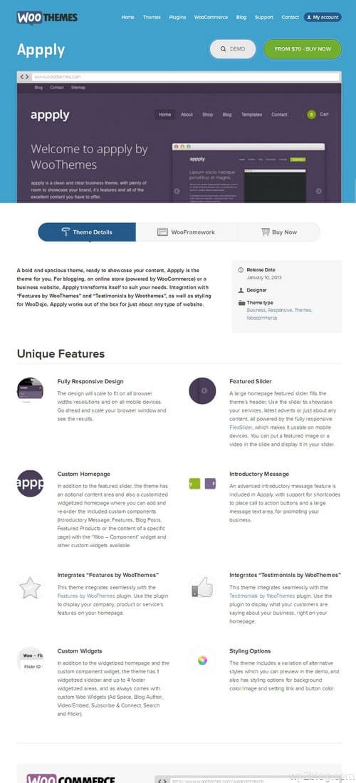 Appply WordPress Theme