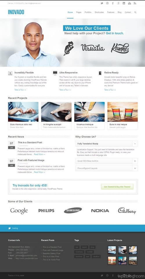 Inovado WordPress Theme