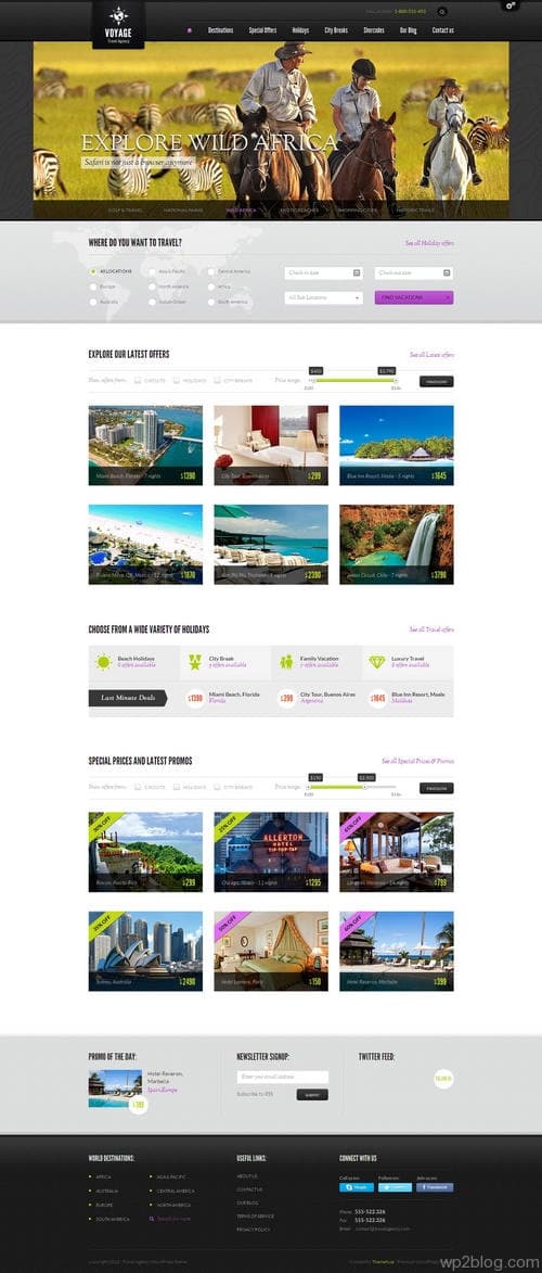 Voyage WordPress Theme