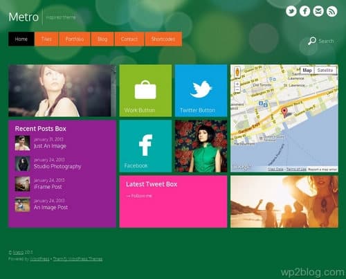 Metro WordPress Theme