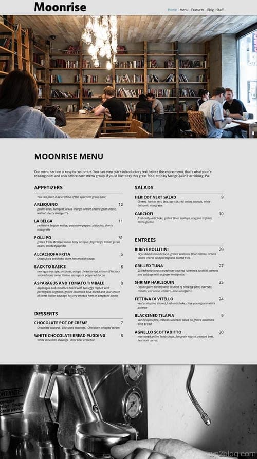 Moonrise WordPress Theme