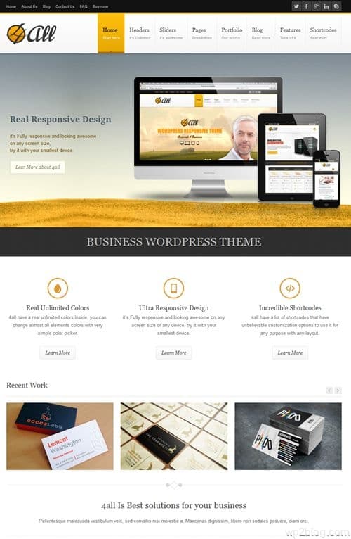 4all WordPress Theme