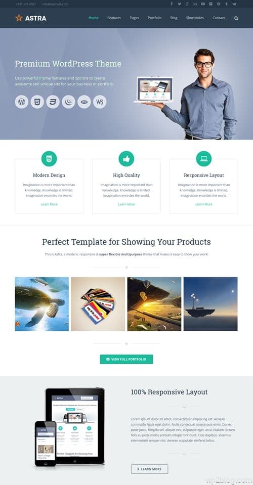 Astra WordPress Theme