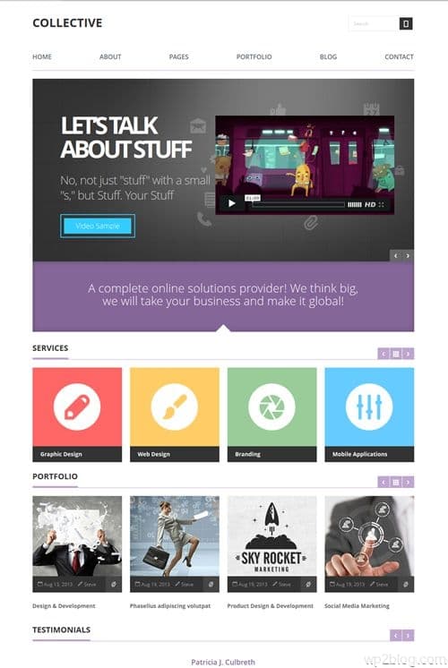 Collective WordPress Theme