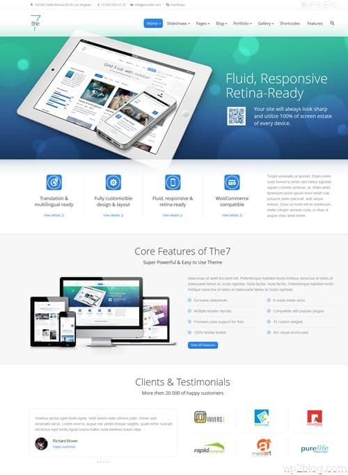 The7 WordPress Theme