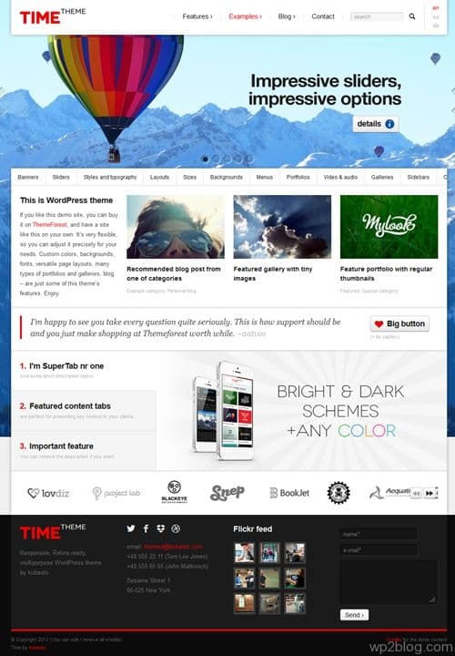 Time WordPress Theme