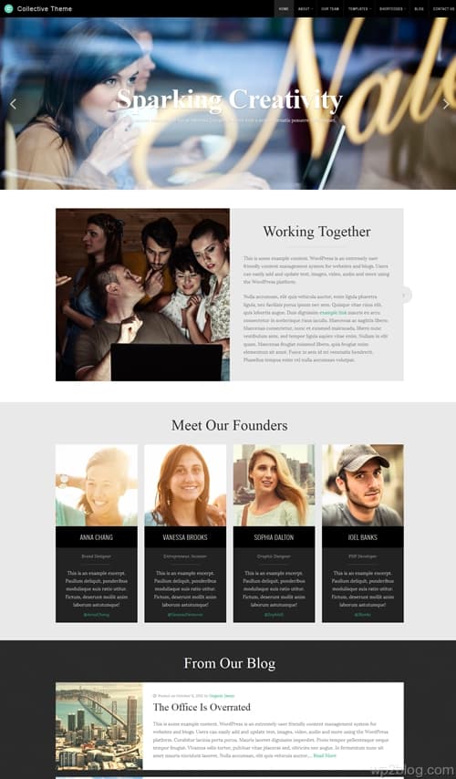 Collective WordPress Theme 