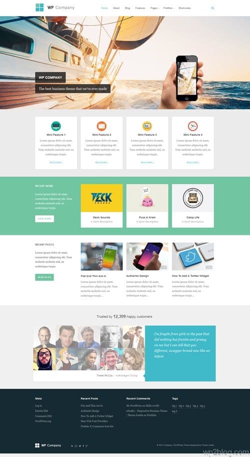 Company WordPress Theme