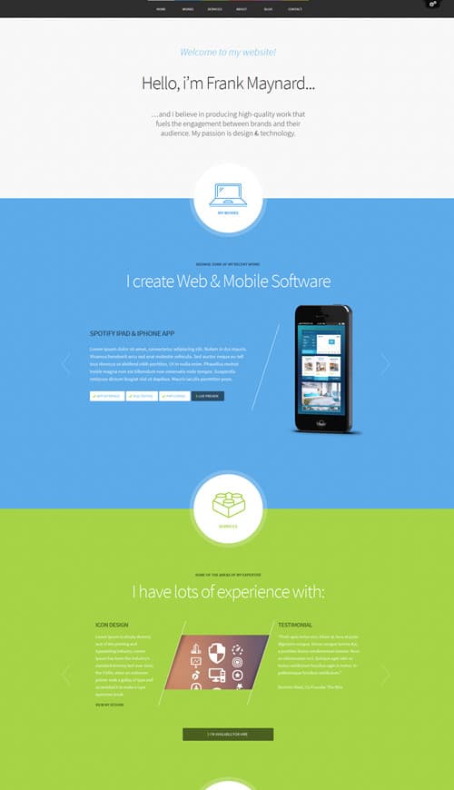 Freelancer WordPress Theme