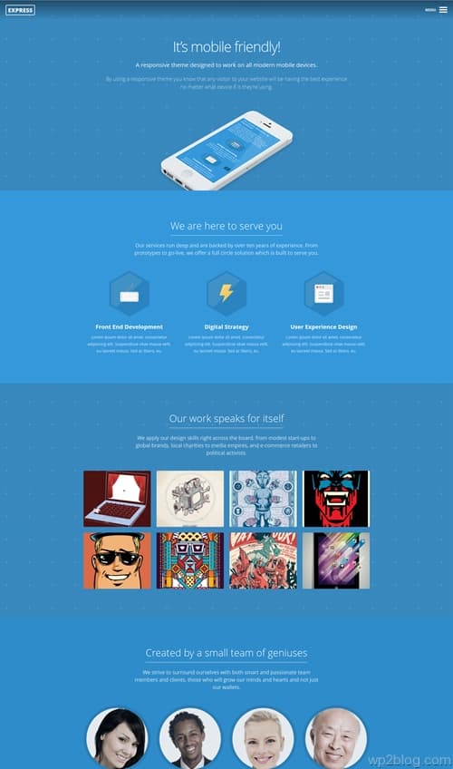 Express WordPress Theme