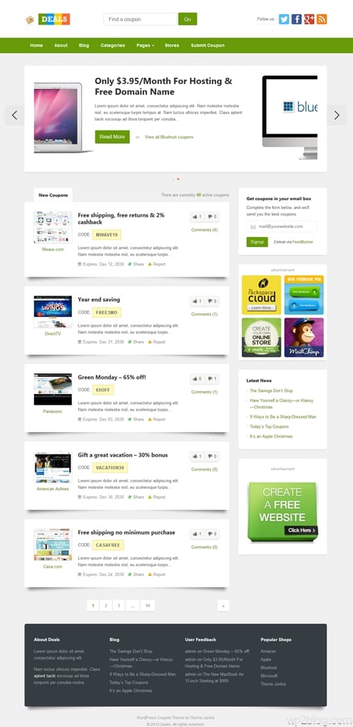 Deals WordPress Theme