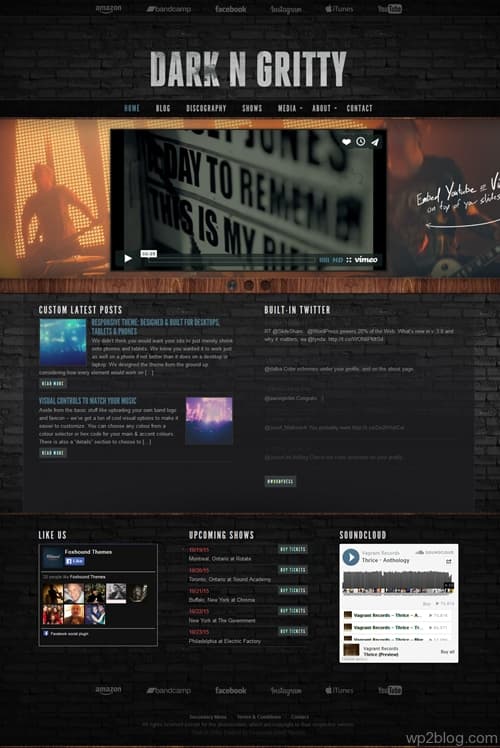 Dark_N_Gritty WordPress Theme