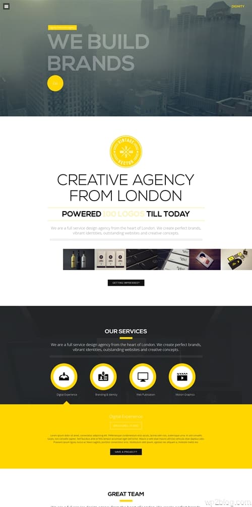 Dignity WordPress Theme