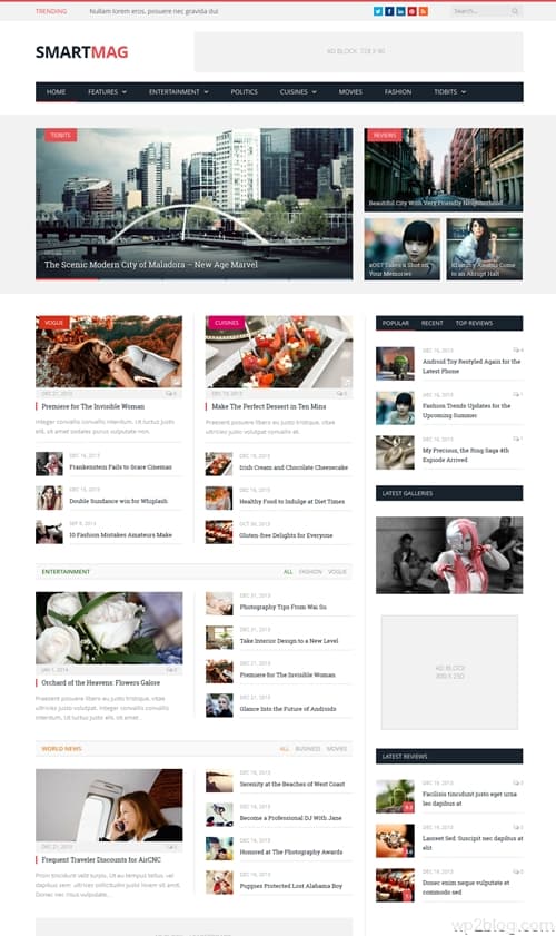 SmartMag WordPress Theme