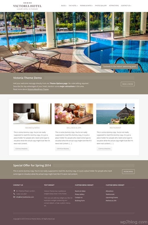 Victoria WordPress Theme