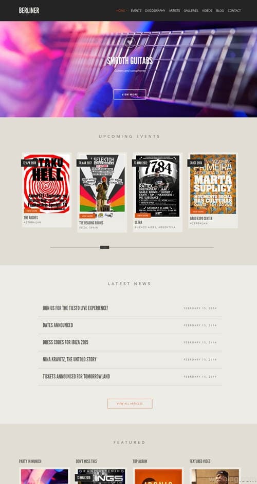 Berliner WordPress Theme