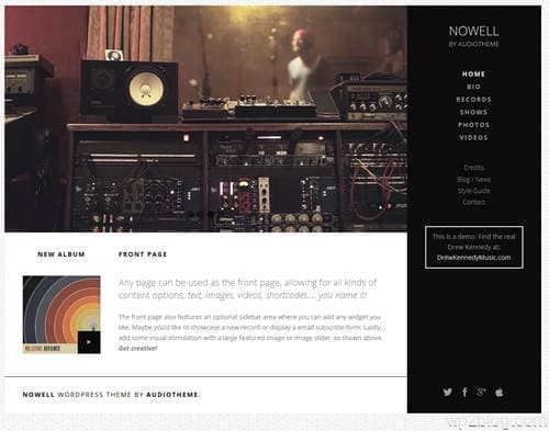 Nowell WordPress Theme