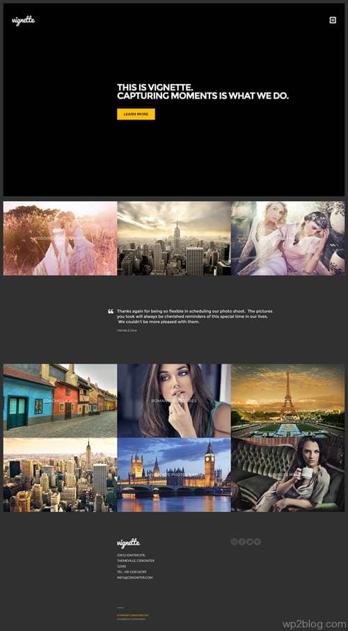 Vignette WordPress Theme