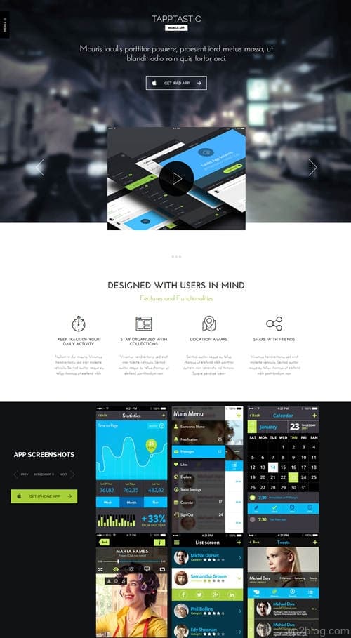 Tapptastic WordPress Theme