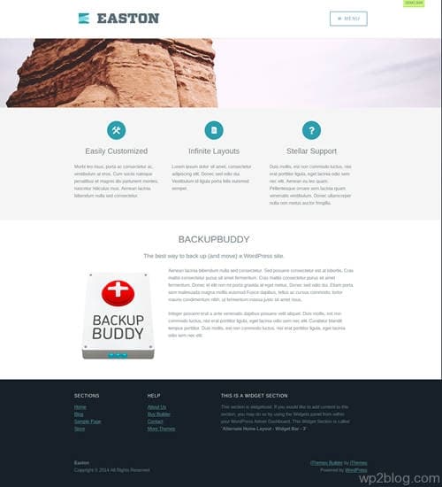 Easton WordPress Theme