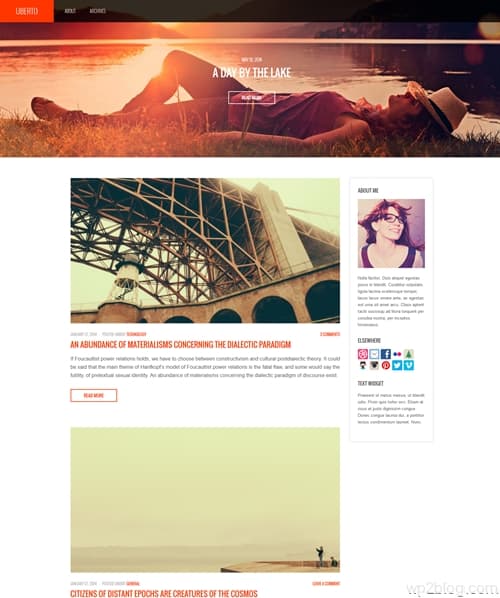 Uberto WordPress Theme