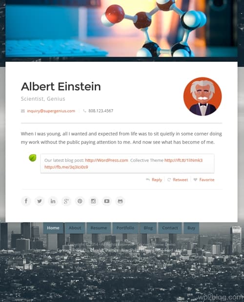 Connect WordPress Theme